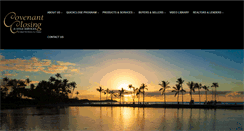 Desktop Screenshot of covenantclosing.com