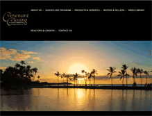 Tablet Screenshot of covenantclosing.com